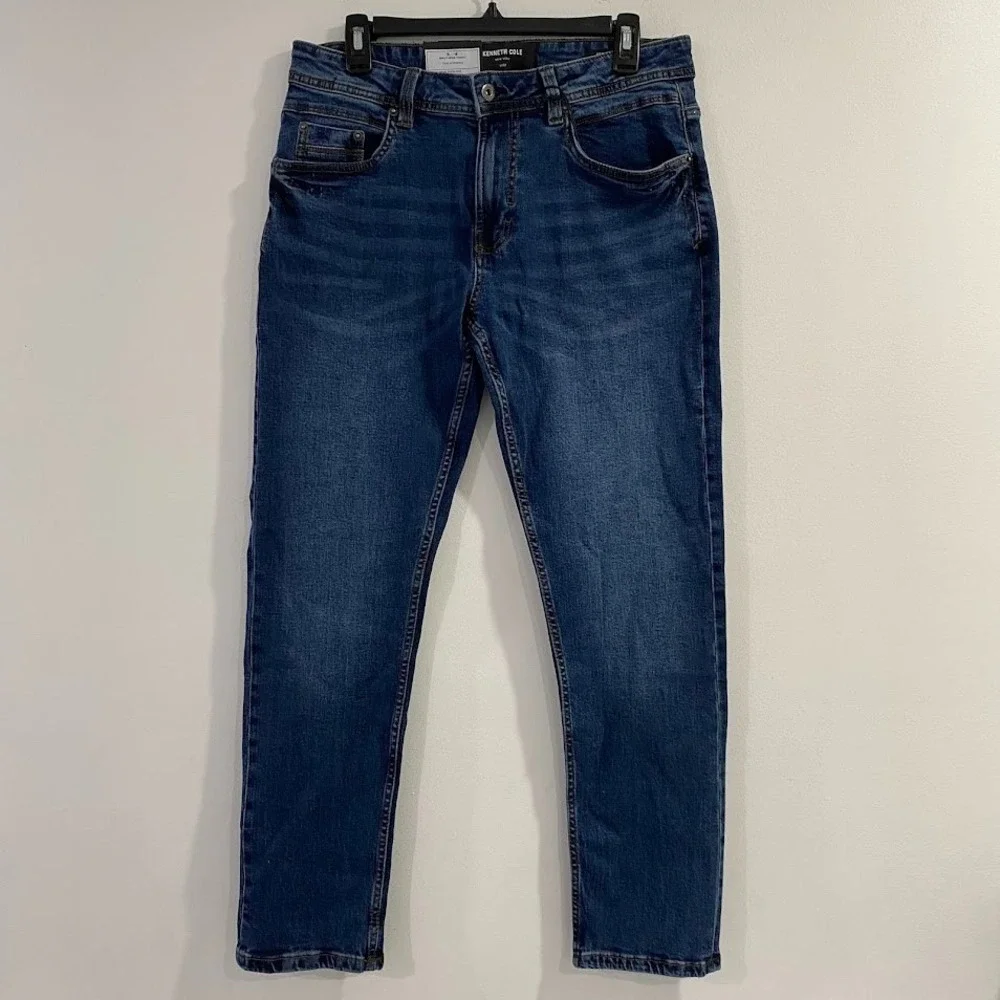 Kenneth Cole Classic Mens‎ Jeans Stretch Jeans for Men, Ultra-Soft 32-30